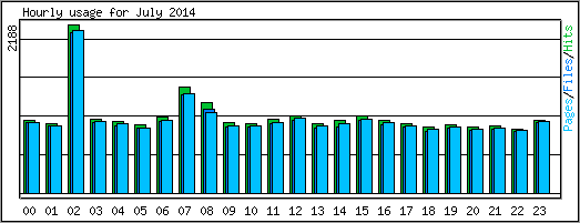 Hourly usage